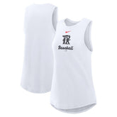 Texas Rangers Women's City Connect Tricode High Neck Dri-FIT Tank Top White