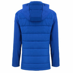 Los Angeles Dodgers Cutter & Buck Women's Evoke Hybrid Eco Softshell Recycled Full-Zip Hoodie Jacket Royal