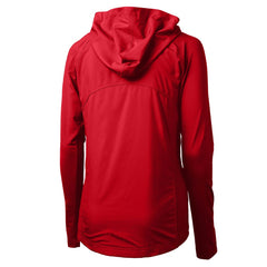 Cincinnati Reds Cutter & Buck Women's Cooperstown Collection Adapt Eco Knit Hybrid Recycled Full-Zip Hoodie Red