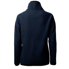 Los Angeles Dodgers Cutter & Buck Women's Cascade Eco Sherpa Fleece Half-Zip Pullover Jacket Navy