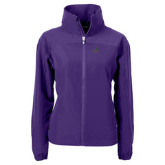 Arizona Diamondbacks Cutter & Buck Women's Charter Eco Recycled Full-Zip Jacket Purple