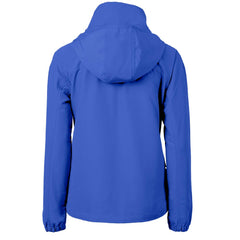 New York Mets Cutter & Buck Women's Charter Eco Recycled Full-Zip Jacket Royal