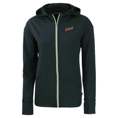 Detroit Tigers Cutter & Buck Women's Daybreak Eco Recycled Full-Zip Hoodie Jacket Navy