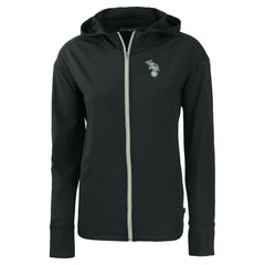 Athletics Cutter & Buck Women's Daybreak Eco Recycled Full-Zip Hoodie Jacket Black
