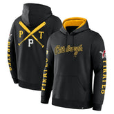 Pittsburgh Pirates Big City Legacy Fleece Pullover Hoodie Black