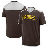 San Diego Padres Walk Off V-Neck T-Shirt Brown