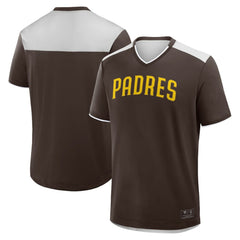San Diego Padres Walk Off V-Neck T-Shirt Brown