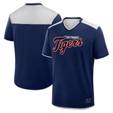 Detroit Tigers Walk Off V-Neck T-Shirt Navy