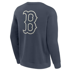 Boston Red Sox Elements Future Ground Lettering Pullover Sweatshirt Blue