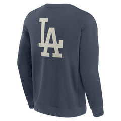 Los Angeles Dodgers Elements Future Ground Lettering Pullover Sweatshirt Blue