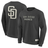 San Diego Padres Elements Future Ground Lettering Pullover Sweatshirt Charcoal