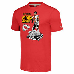 Patrick Mahomes Kansas City Chiefs Homage Unisex Caricature Player Tri-Blend T-Shirt - Red on sale