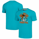 Tyreek Hill Miami Dolphins Homage Unisex Caricature Player Tri-Blend T-Shirt - Heathered Aqua cheap