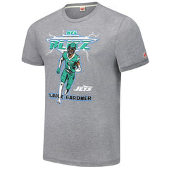 Ahmad Sauce Gardner New York Jets Homage Unisex NFL Blitz Player Tri-Blend T-Shirt - Heathered Gray online