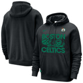 Boston Celtics Courtside Club Pullover Hoodie - Black cheap