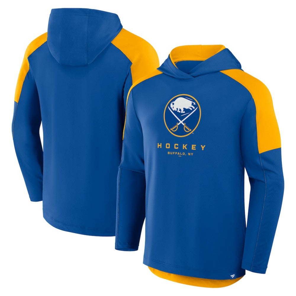 Buffalo Sabres Fanatics Meta Game Transitional Pullover Hoodie - Royal Hoodies