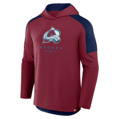 Colorado Avalanche Fanatics Meta Game Transitional Pullover Hoodie - Burgundy Hoodies