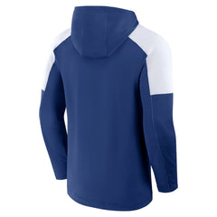 Toronto Maple Leafs Fanatics Meta Game Transitional Pullover Hoodie - Blue Hoodies