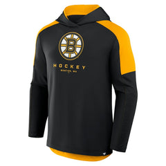 Boston Bruins Fanatics Meta Game Transitional Pullover Hoodie - Black Hoodies