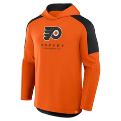 Philadelphia Flyers Fanatics Meta Game Transitional Pullover Hoodie - Orange Hoodies