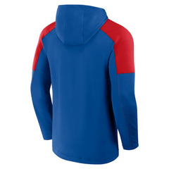 New York Rangers Fanatics Meta Game Transitional Pullover Hoodie - Blue Hoodies