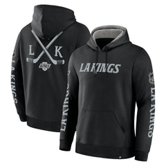 Los Angeles Kings Fanatics Big City Legacy Fleece Pullover Hoodie - Black Hoodies