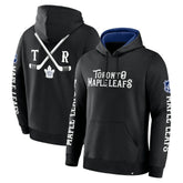 Toronto Maple Leafs Fanatics Big City Legacy Fleece Pullover Hoodie - Black Hoodies