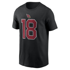 Marvin Harrison Jr. Arizona Cardinals Player Name & Number T-Shirt - Black cheap