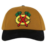 Chicago Blackhawks American Needle Burnett Adjustable Hat - Tan/Black Hats