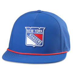 New York Rangers American Needle Buxton Pro Tech Adjustable Hat - Blue Hats
