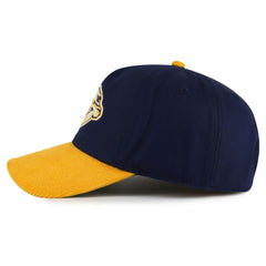 Nashville Predators American Needle Burnett Adjustable Hat - Navy/Gold Hats