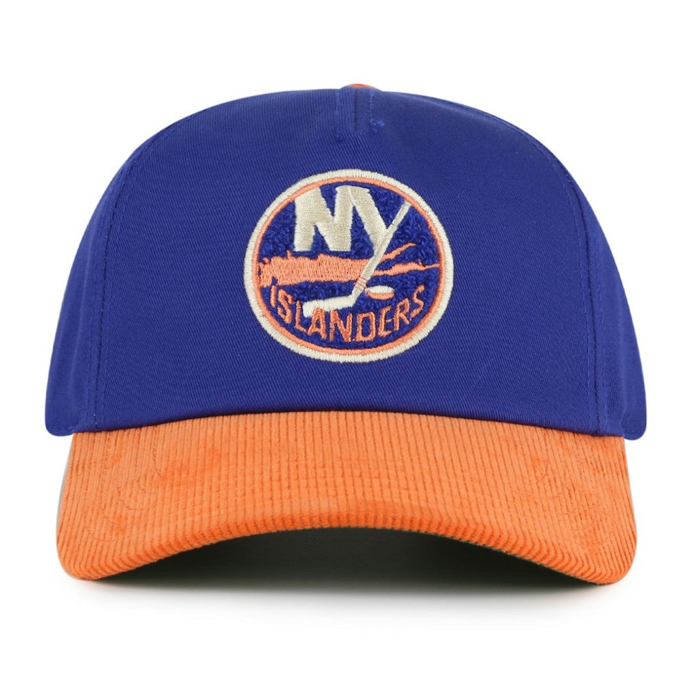 New York Islanders American Needle Burnett Adjustable Hat - Royal/Orange Hats
