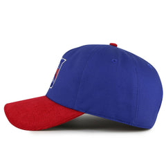 New York Rangers American Needle Burnett Adjustable Hat - Blue/Red Hats