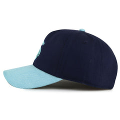Seattle Kraken American Needle Burnett Adjustable Hat - Deep Sea Blue/Light Blue Hats