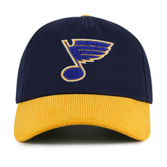 St. Louis Blues American Needle Burnett Adjustable Hat - Navy/Gold Hats