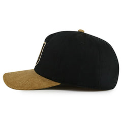 Vegas Golden Knights American Needle Burnett Adjustable Hat - Black/Gold Hats