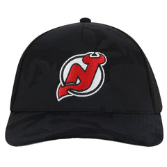 New Jersey Devils American Needle Valin Camo Super Tech Vented Adjustable Hat - Black Jerseys