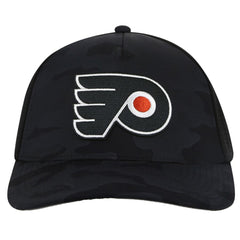 Philadelphia Flyers American Needle Valin Camo Super Tech Vented Adjustable Hat - Black Hats