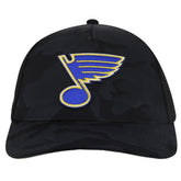 St. Louis Blues American Needle Valin Camo Super Tech Vented Adjustable Hat - Black Hats