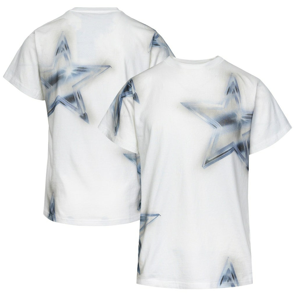 Dallas Cowboys By Way of Dallas Unisex Boxy Star T-Shirt - White discount
