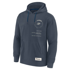 Oklahoma City Thunder Future Ground Info Elements Premium Pullover Hoodie - Blue on sale