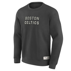 Boston Celtics Elements Future Ground Lettering Pullover Sweatshirt - Gray discount