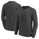 Los Angeles Lakers Elements Future Ground Tonal Info Long Sleeve T-Shirt - Gray on sale