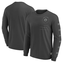 Boston Celtics Elements Future Ground Tonal Info Long Sleeve T-Shirt - Gray for sale