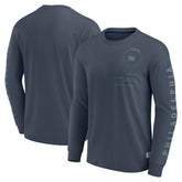 Philadelphia 76ers Elements Future Ground Tonal Info Long Sleeve T-Shirt - Blue for sale