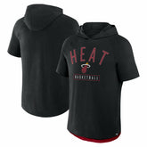 Miami Heat Pass Legend Raglan Hoodie T-Shirt - Black discount