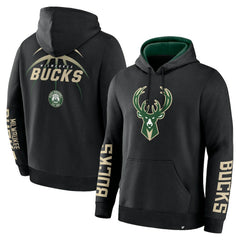Milwaukee Bucks Legacy Guard Pullover Hoodie - Black cheap