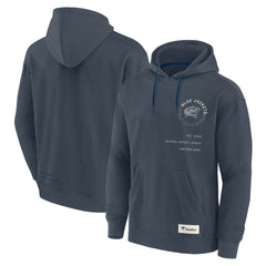 Columbus Blue Jackets Fanatics Future Ground Info Pullover Hoodie - Navy Hoodies