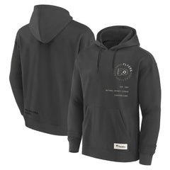 Philadelphia Flyers Fanatics Future Ground Info Pullover Hoodie - Charcoal Hoodies