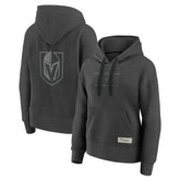 Vegas Golden Knights Fanatics Women's Elements Future Ground Subtle Tonal Pullover Hoodie - Charcoal Hoodies